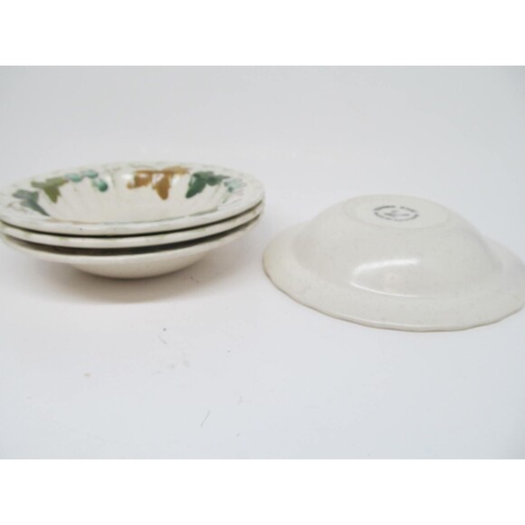 Metlox Vernon Ware Vinyard Set Of 4 Vintage 6 " Dessert Fruit Bowls VGC - Picture 6 of 9
